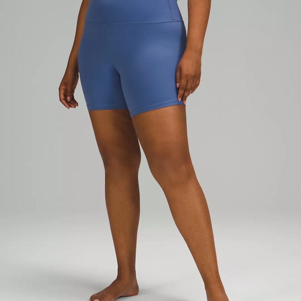 Lululemon align short, blue, size 14